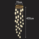 Axyaa LED Pendant Chandeliers for Modern Living and Dining Rooms