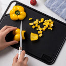 Axyaa Double-Sided Antibacterial Cutting Board, Anti-Slip Plastic, Fruit Sticky Board