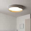 Axyaa LED Ceiling Chandelier: Modern Minimalist Circle Light for Living Room, Bedroom & Kitchen