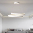 Axyaa Nordic Simple LED Dimmable Pendant Chandelier - Metal Acrylic Suspended Lighting Fixtures