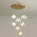 Axyaa Modern Pendant Light Chandelier LED Ceiling Lamp for Indoor Dining Room