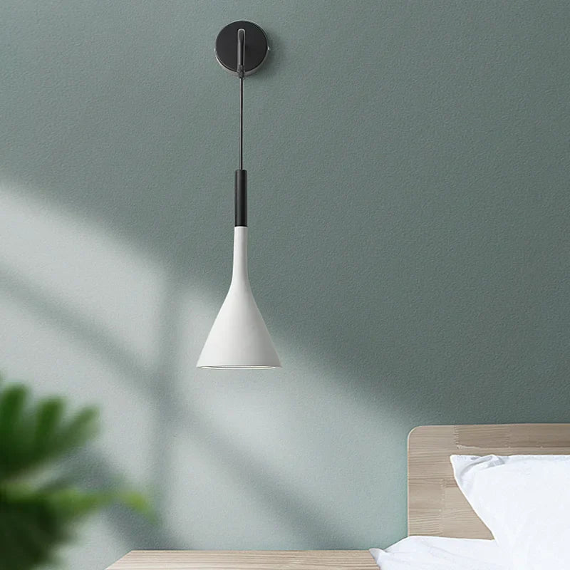Axyaa Nordic LED Wall Lamp for Home Decor and Bedside Lighting