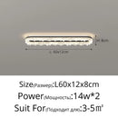 Axyaa Crystal LED Ceiling Light for Aisle, Living Room, Dining Room - Modern Minimalist Design
