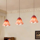 Axyaa Hand-Painted Glass Bellina Pendant Light for Home Decor