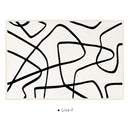 Axyaa Modern Minimalist Large Area Rug for Bedroom and Living Room Decor