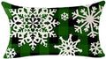 Christmas Wishes Animal Family Linen Pillowcase by Axyaa