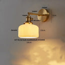 Axyaa Copper LED Wall Lights Modern Nordic Stair Light Fixtures