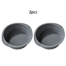 Silicone Baking Tray Set for Household Oven by Axyaa: Easy Demold, Rectangular & Square Cake Mold