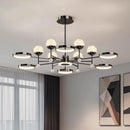 Axyaa Modern Dine Room Pendant Lights LED Chandelier Ceiling Lamp