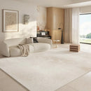Axyaa Luxury Soft Living Room Carpet: Minimalist Design, Fluffy Comfort, High-End Quality