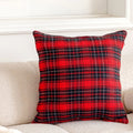 Axyaa Christmas Plain Sofa Pillowcase Cojines Double-Sided Throw Cushion Cover