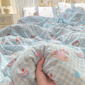 Axyaa Cloud Comfort Double-Layer Yarn Mattress Set, Cream Wind, Super Soft-Kapok Kit
