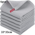 Axyaa Ultra Soft Microfiber Kitchen Dishcloth - Absorbent & Thick Magic Cleaning Towel