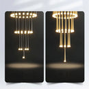 Axyaa Modern Loft LED Pendant Chandelier for Living Room