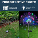 Axyaa Solar Garden Light - Waterproof LED Outdoor Lamp with Auto On/Off - Decorative Yard/Patio Lighting