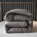 Axyaa Winter Microfiber Duvet Comforter - Thick & Washable - Small Queen King Size