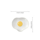 Axyaa Ceramic Snack Dessert Plate: High-end Dining Tableware for Niche Home Decor