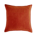 Axyaa Velour Square Pillow Cover 50x50 Lightweight Hidden Zipper Sofa Bed Pillowcase