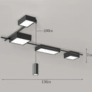 Axyaa Nordic Smart LED Ceiling Light for Salon Bedroom Decor