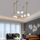 Axyaa Nordic Glass Chandelier for Modern Home Decor