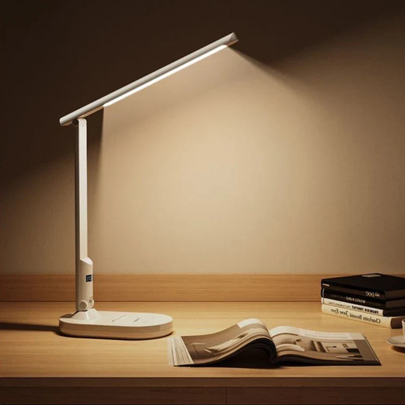 Axya LED Desk Lamp 3 Levels Dimmable Touch USB Rechargeable Foldable Night Light