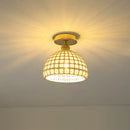 Axyaa Glass Pendant Ceiling Lamp for Home Decor Lighting