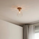 Nordic Modern Axyaa Glass LED Ceiling Lamp for Home Restaurant Balcony Lighting