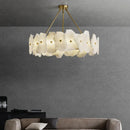 Axyaa Marble LED Chandelier Pendant Light, Modern Kitchen Living Room Wall Lamp