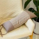 Axyaa Striped Adjustable Buckwheat Pillow - Pure Cotton Neck Support