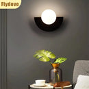 Axyaa Colorful Circular Macaron Wall Light - Modern Nordic LED Home Lighting