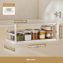 Axyaa Expandable Spice Rack Under Cabinet Organizer Shelf Storage