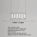 Axyaa Modern LED Dining Room Chandelier Set for Coffee Shop & Bar