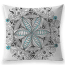 Axyaa Bohemian Mandala Pillow Case - 45*45 cm - Linen Pillowcases