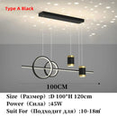 Axyaa Nordic LED Chandelier for Home Dining Kitchen Bar Café Hotel Lighting