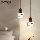 Axyaa Marble Pendant Lamp - Nordic Chandelier for Bedroom, Living Room, Restaurant