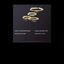 Axyaa Luxury Designer LED Chandelier for Elegant Interior Decor