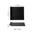Axyaa Stone Pattern Ceramic Plate - Matte Finish Molecular Cuisine Tableware