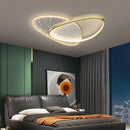 Axyaa LED Ceiling Chandelier for Home Decor - Gold/Black Indoor Lighting