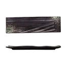 Axyaa Ceramic Sushi Plate Saury BBQ Sashimi Long Square Creative Stone Tableware
