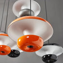 Axyaa Minimalist Pendant Lights: Modern Design in Orange, White, and Black