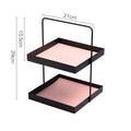 Axyaa Cosmetic Desk Organizer Jewelry Bathroom Makeup Perfume Skin Care Storage Rack