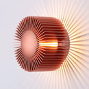 Axyaa Rose Gold Aluminum Sconce for Modern Atmosphere
