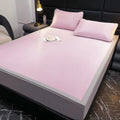 Axyaa Carbon Light Ice Silk Summer Mat - Machine Washable & Durable