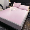 Axyaa Carbon Light Ice Silk Summer Mat - Machine Washable & Durable