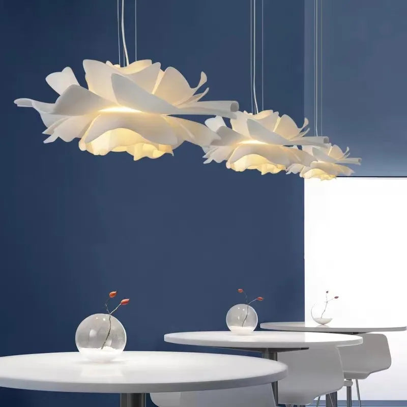 Nordic Ins Flower Chandelier for Girls Room by Axyaa