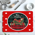 Axyaa Christmas Drain Pad: Non-slip, Heat Resistant Tableware Drying Mat for Kitchen Counter
