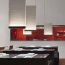 Axyaa Square Knitted Fabric Pendant Lamp for Minimalist Dining & Kitchen Lighting