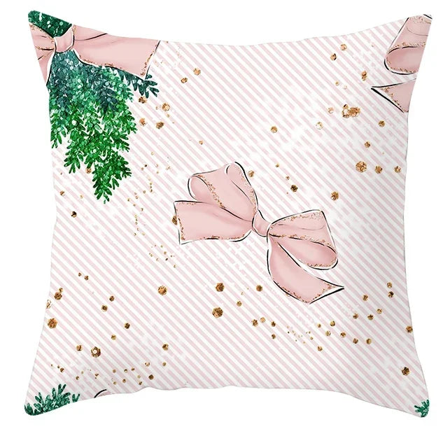 Axyaa Christmas Decorative Pillow Cover 45X45CM