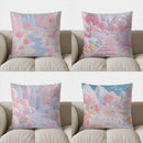 Pink Bears & Lollipop Trees Pillow Cover by Axyaa: Sofa Bedroom Car Cushion