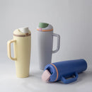 Axyaa 1200ml Car Cup with Flip Lid, Dual Drink Fruit Cup & Insulated Design